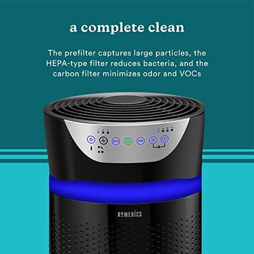 Black 5-in-1 UV-C air purifier — photo 4