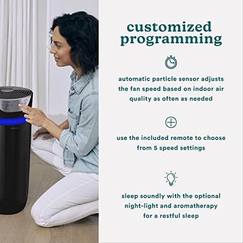 Black 5-in-1 UV-C air purifier — photo 5
