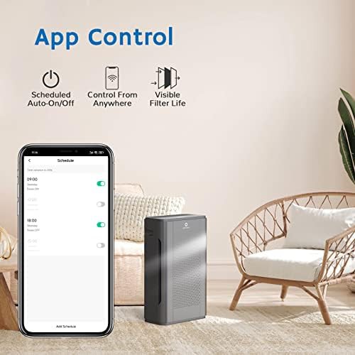 Smart WiFi HEPA air purifier — photo 5