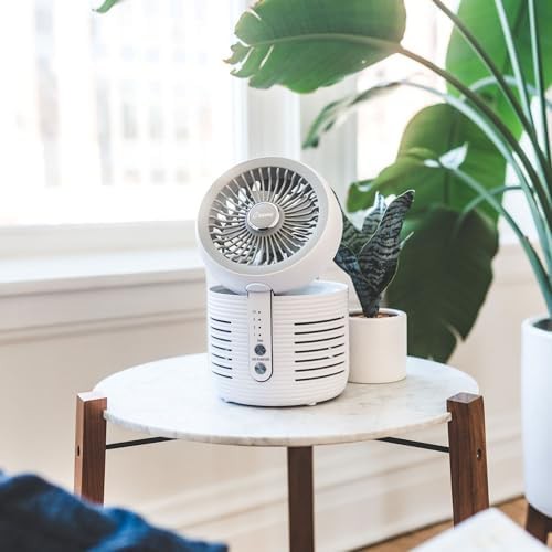 Desktop fan and air purifier combo — photo 4
