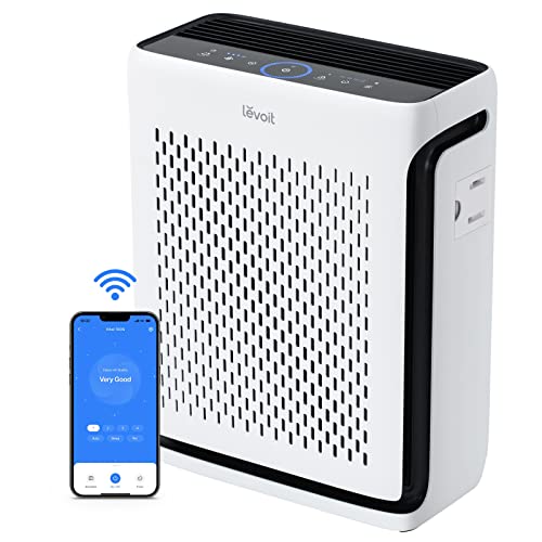 Air Purifier for Home Pets Bedroom Dorm Room Washable Pre-Filter