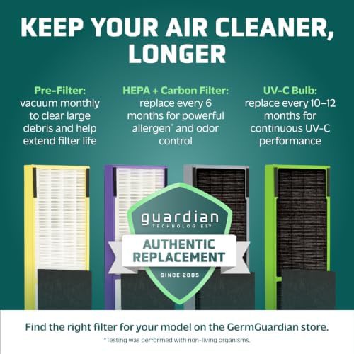 Black tower HEPA purifier with air monitor — photo 3