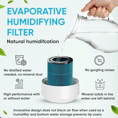 Quiet air purifier and humidifier combo — photo 5