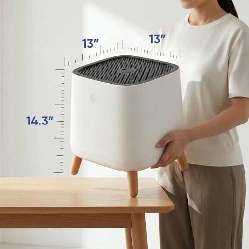 Square HEPA air purifier for large rooms — photo 3