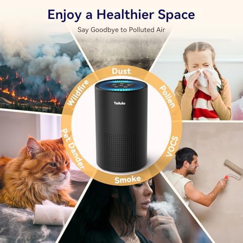 Portable quiet air cleaner with sleep mode — photo 4