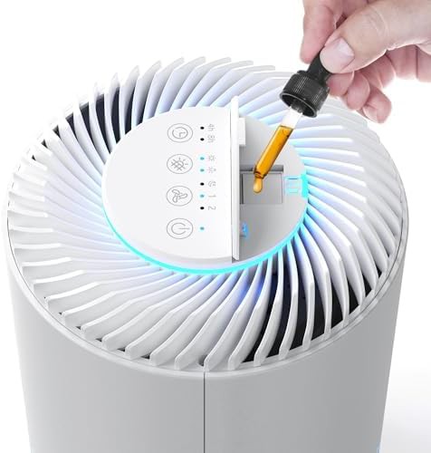 Small bedroom air purifier with aroma tray — photo 5