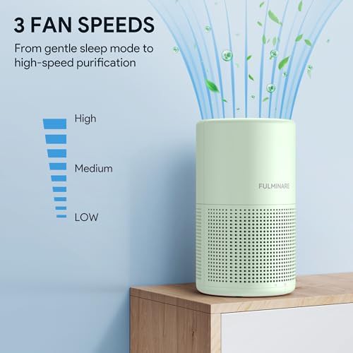 Compact desktop air filter for small rooms — photo 3