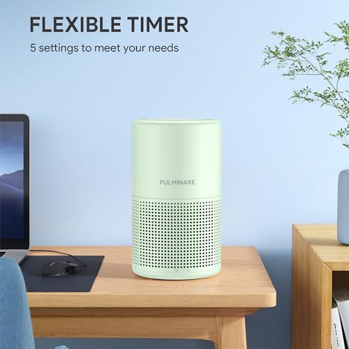 Compact desktop air filter for small rooms — photo 4