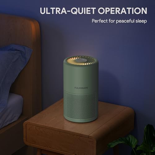 Compact desktop air filter for small rooms — photo 5