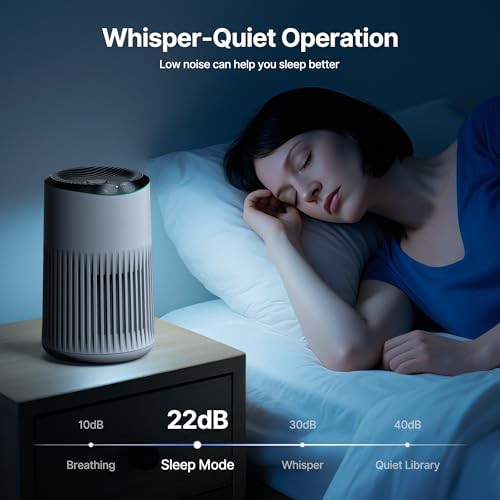 White small room purifier with fragrance sponge — photo 4