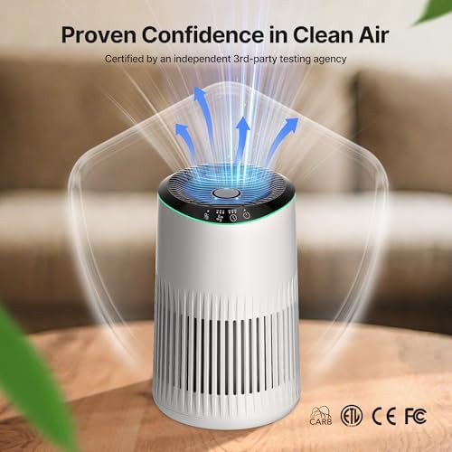 White small room purifier with fragrance sponge — photo 5