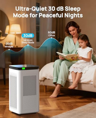 Extra large room quiet HEPA purifier — photo 4
