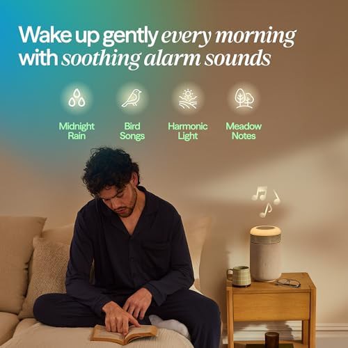 Mini restful bedroom purifier with alarm — photo 5