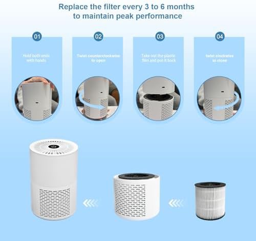 Small desktop purifier with activated carbon — photo 5