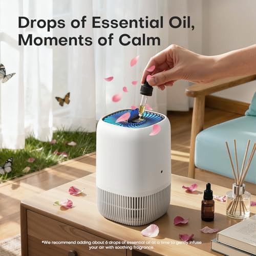 White desktop air purifiers two pack — photo 5