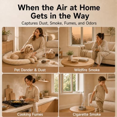 Pet air purifier with washable pre-filters — photo 5