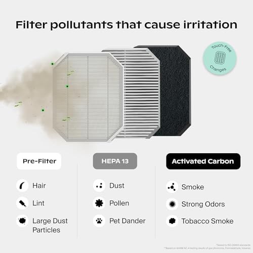 Bedside HEPA purifier with white noise — photo 5