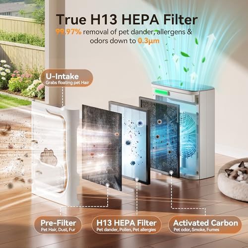 U-shaped inlet air purifier for pets — photo 4
