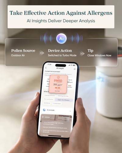 Allergen defense smart bedroom air cleaner — photo 4