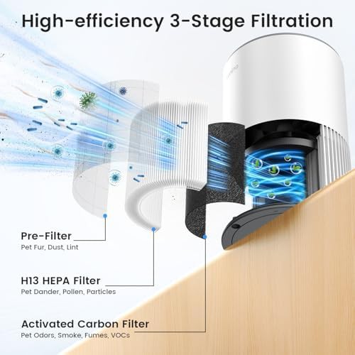 Two pack air purifiers with washable filters — photo 3