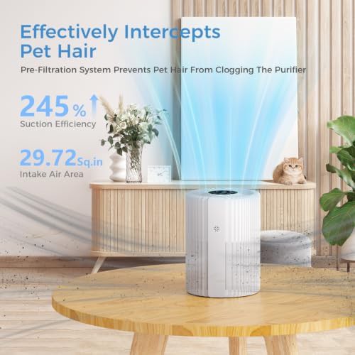High efficiency large bedroom air cleaner — photo 4