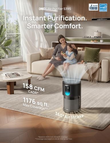 Smart large room air cleaner with wifi — photo 3