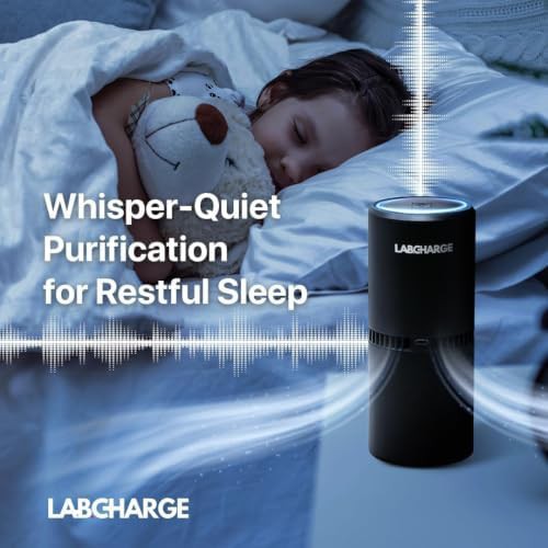 Compact black HEPA purifiers six pack — photo 4