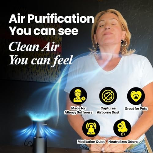 Compact black HEPA purifiers six pack — photo 5