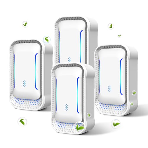 Air Purifier Cat Litter Deodorizer – 4 Pack Mini Plug-In Negative